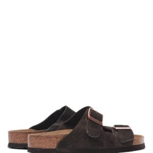 Birkenstock Arizona Soft Footbed Sandals Mocha Suede